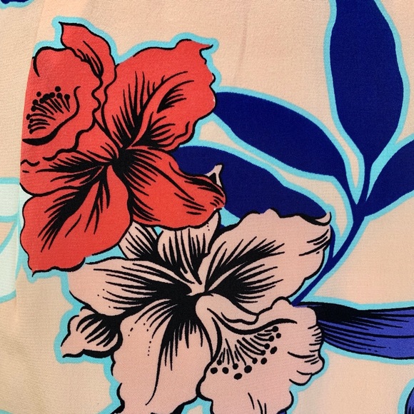 100% SILK‼️ NWT YUMI KIM Grapevine Wrap Dress in Maui Escape, Size XS - Picture 8 of 14